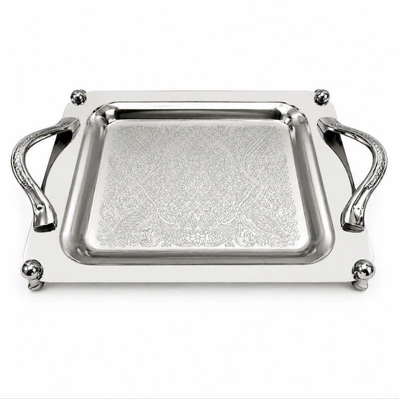 سینی دسته دار ایده مدل 1122 سایز 37×26 سانتی متر