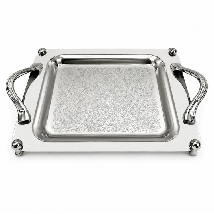 سینی دسته دار ایده مدل 1122 سایز 37×26 سانتی متر